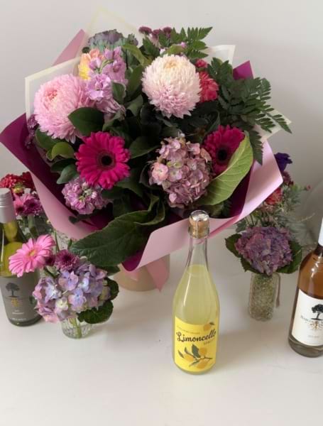 Blooms and Wine 